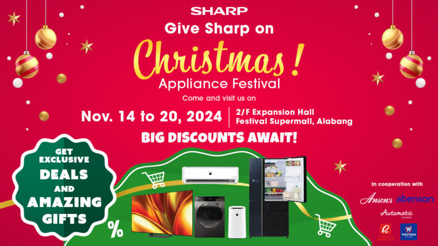 Big Discounts Await at Sharp Philippines Appliance Festival Exhibit