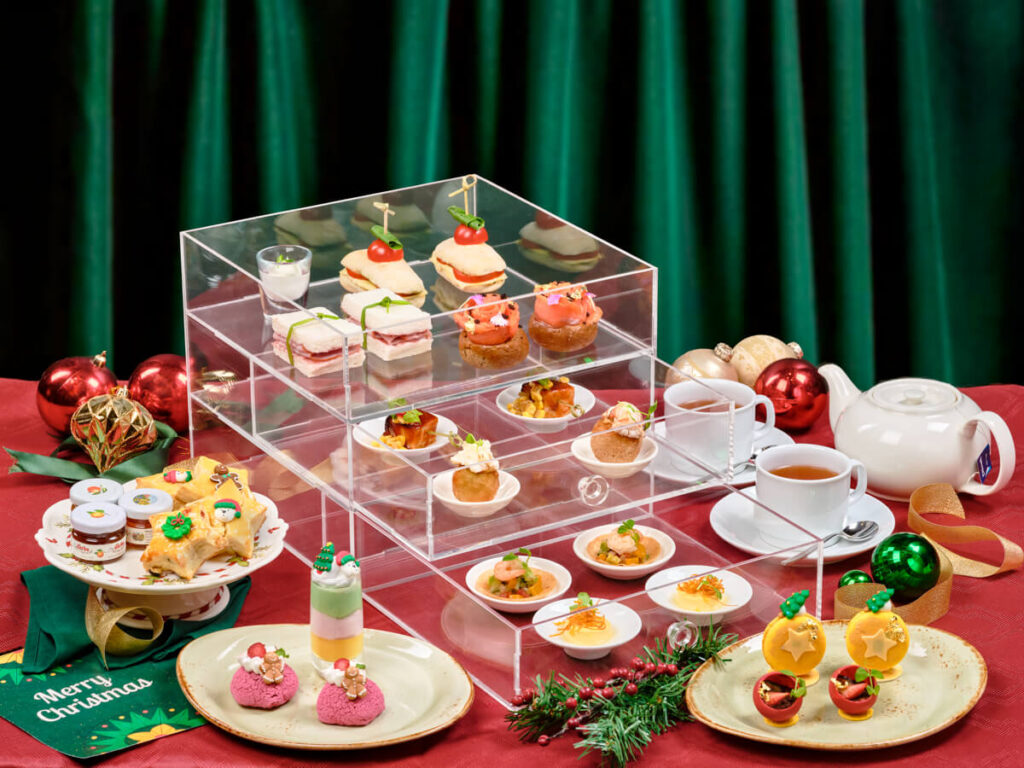 Conrad Manila Unwraps Delightful Surprises for the Holiday Season C Lounge Festive Afternoon Tea