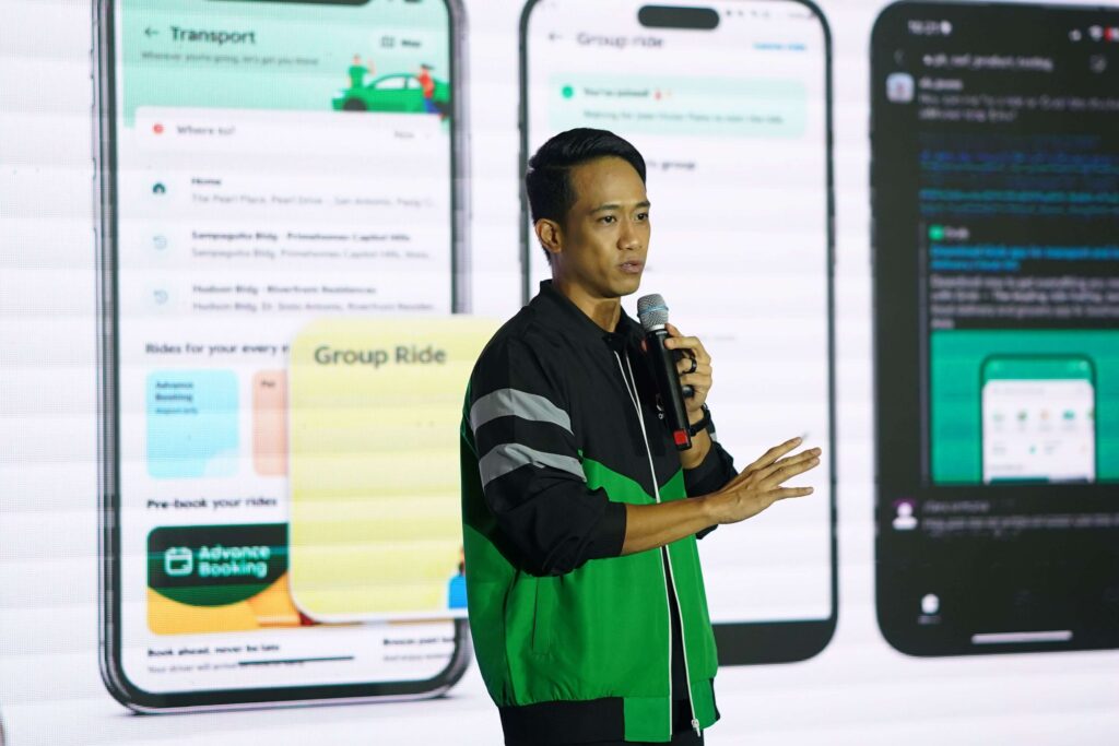 Grab boosts service reliability accessibility amid holiday demand growth EJ Dela Vega Director for Mobility