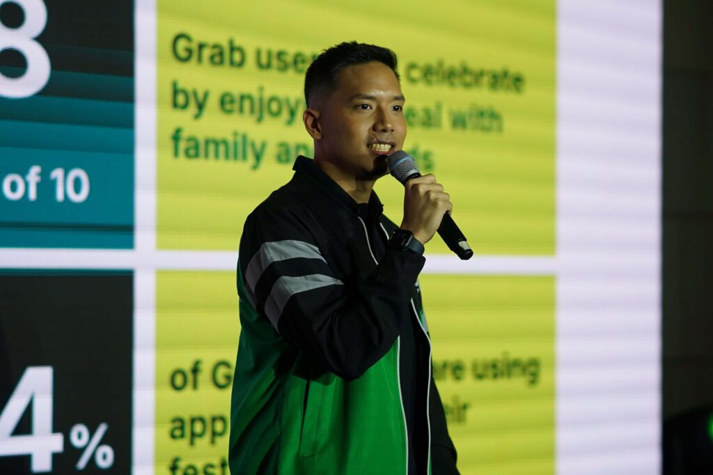 Grab boosts service reliability accessibility amid holiday demand growth Greg Camacho Director for Deliveries and Strategies