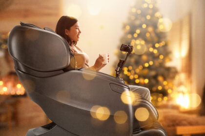 Holiday Wellness with the OGAWA Master Drive AI 2.0 Genuine Leather Massage Chair