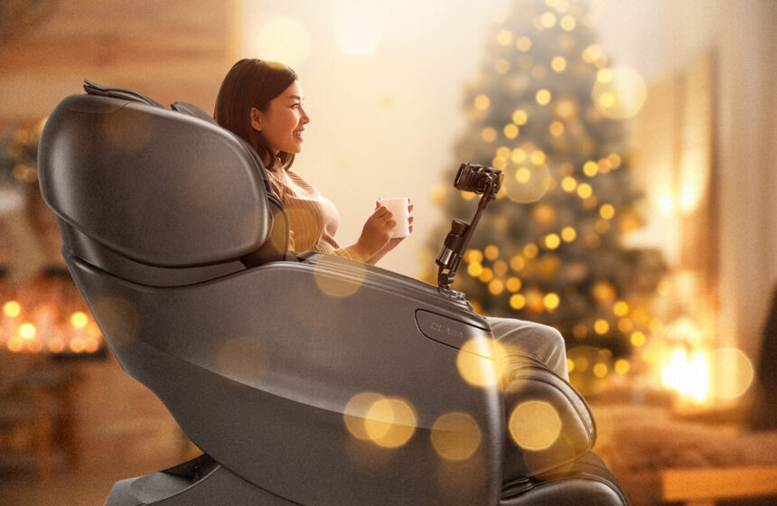 Holiday Wellness with the OGAWA Master Drive AI 2.0 Genuine Leather Massage Chair