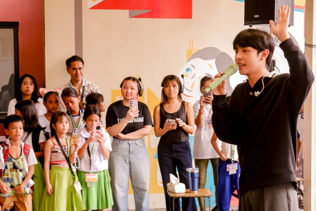 Sony Music Philippines and Justin of SB19 Bring Hope to Manila - Iconic MNL
