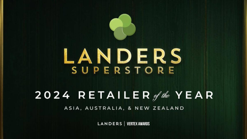 Landers Superstore Wins Retailer of the Year at Vertex Awards