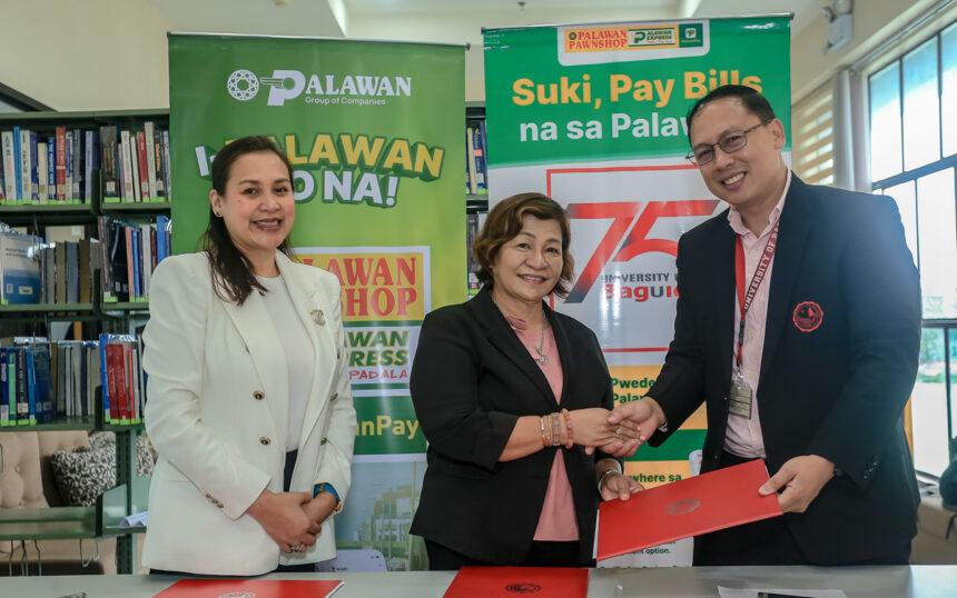 Palawan Group of Companies Partners with the University of Baguio for the Million Trees Project