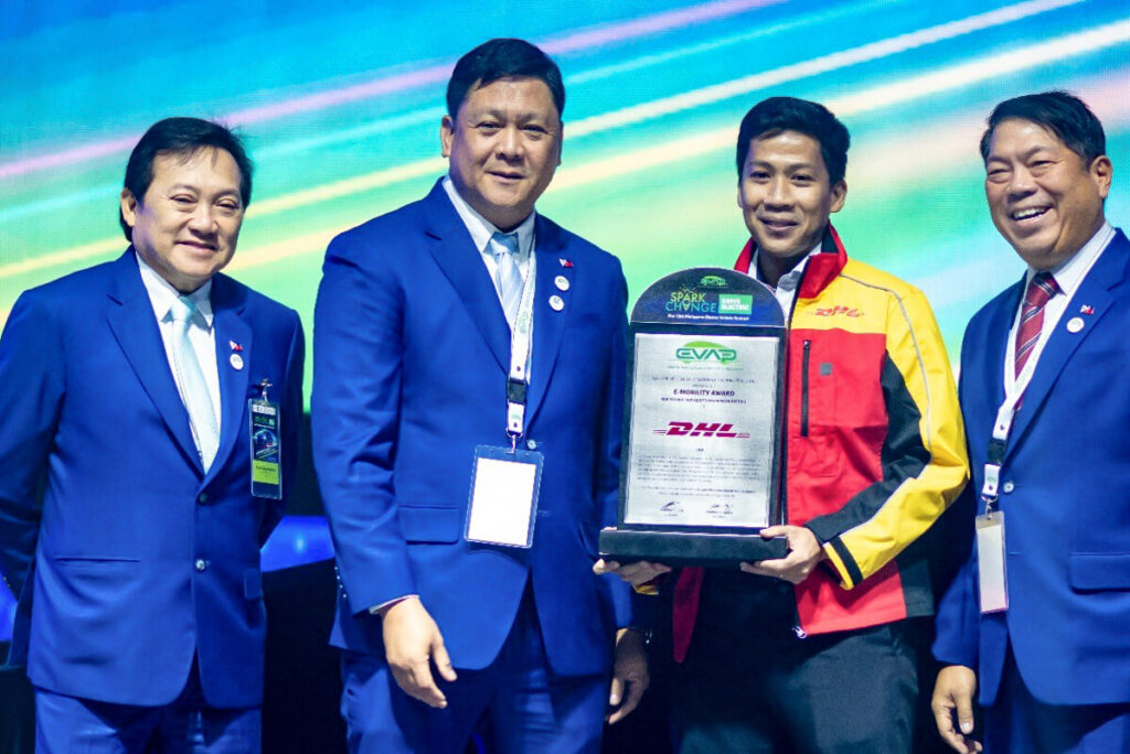 DHL Express Wins E-Mobility Award for EV Adoption in the Philippines