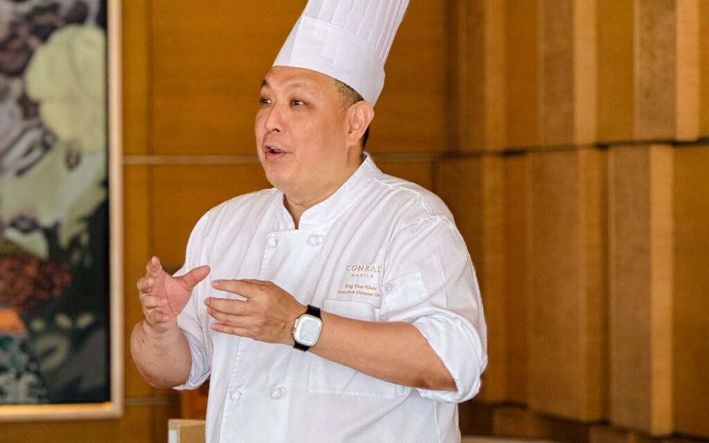 Celebrate New and Bountiful Beginnings at Conrad Manila Executive Chinese Chef Eng Yew Khor