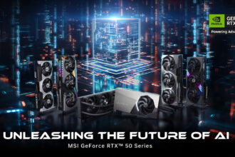 MSI Introduces Next-Gen NVIDIA GeForce RTX 50 Series Graphics Cards for the AI Era