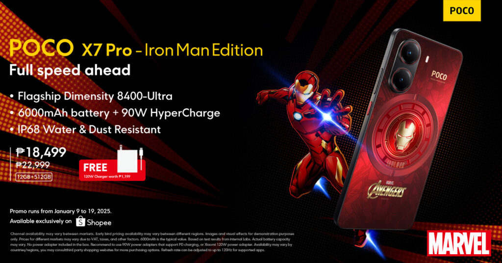 POCO X7 Series Ironman