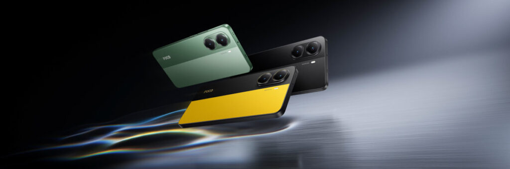 POCO X7 Series - Yellow Green Black