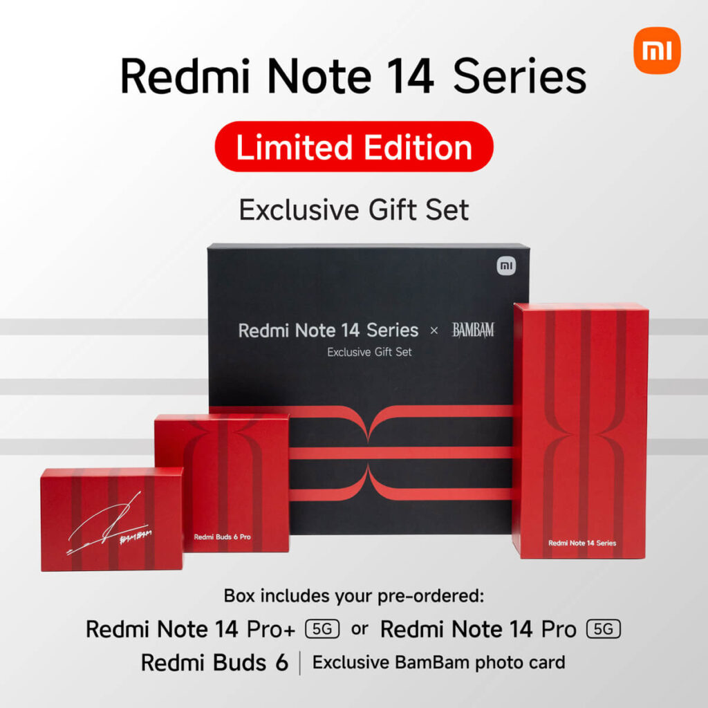 Redmi Note 14 Series - BamBam Gift Box