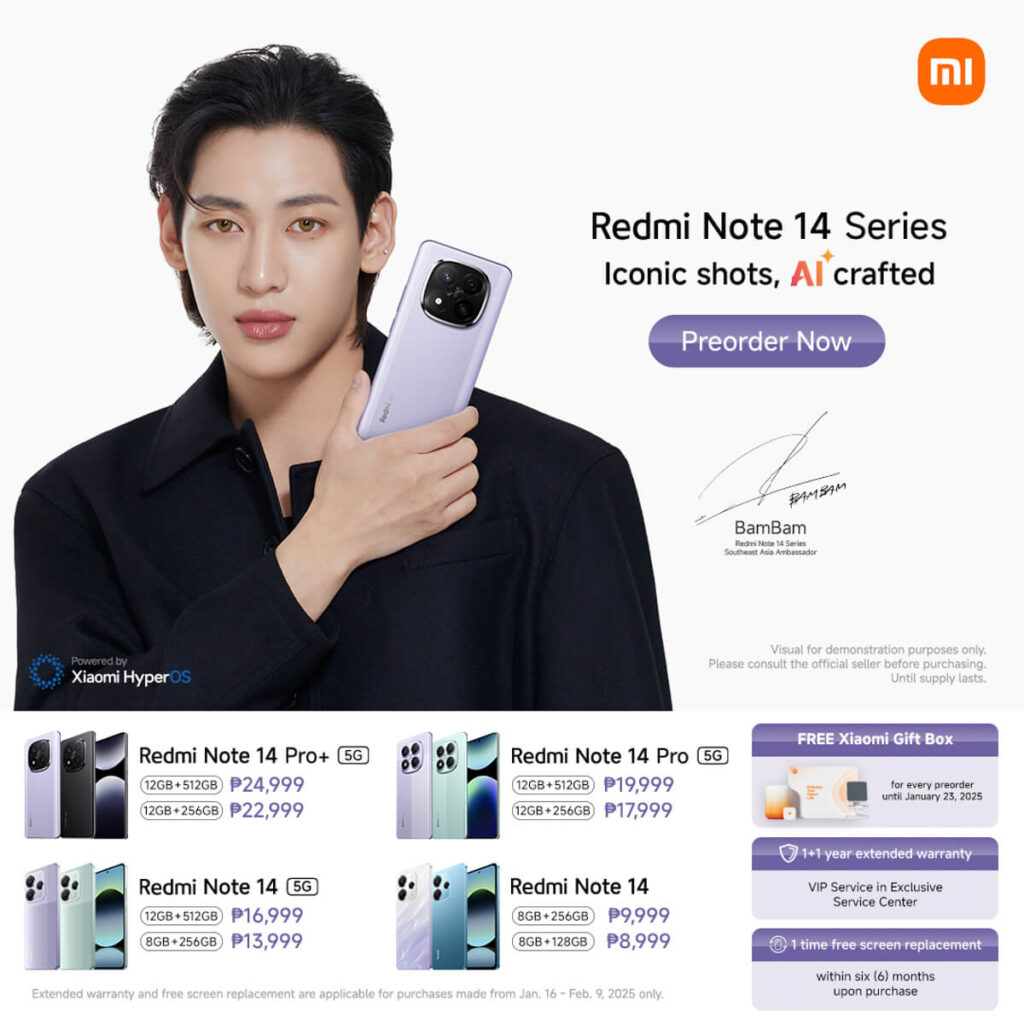 Redmi Note 14 Series - Offline Preorder