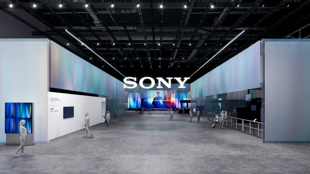 Sony Exhibits at CES® 2025 - Las Vegas Convention Center Booth