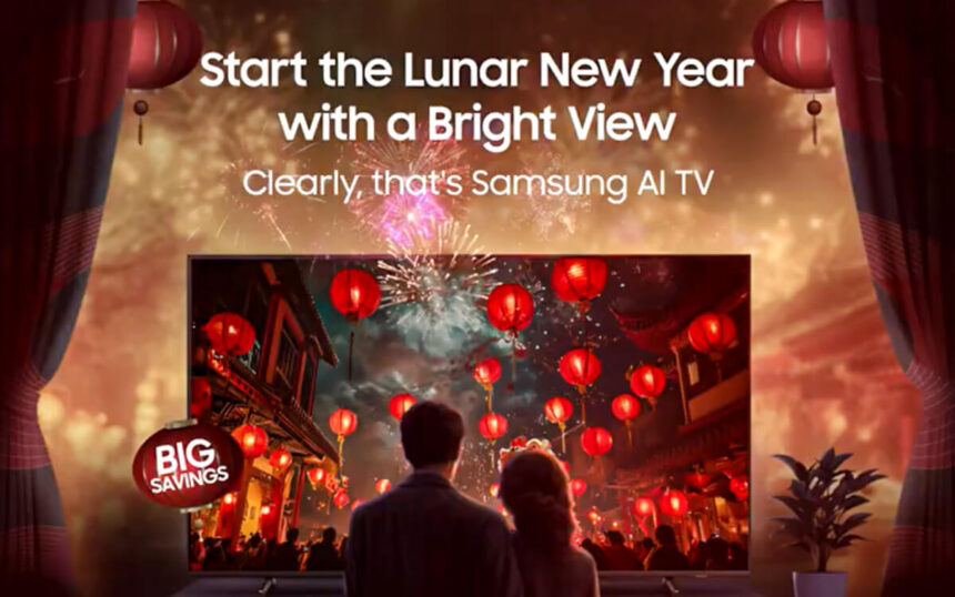 Usher in the Lunar New Year with Samsung’s Big TVs