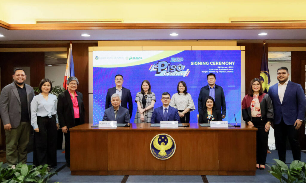 BSP and Palawan Group Team Up to Promote Responsible Currency Use with Piso Caravan