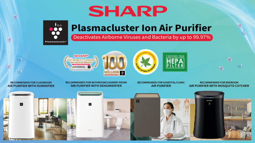 Sharp Plasmacluster Air Purifiers in Preventing Flu