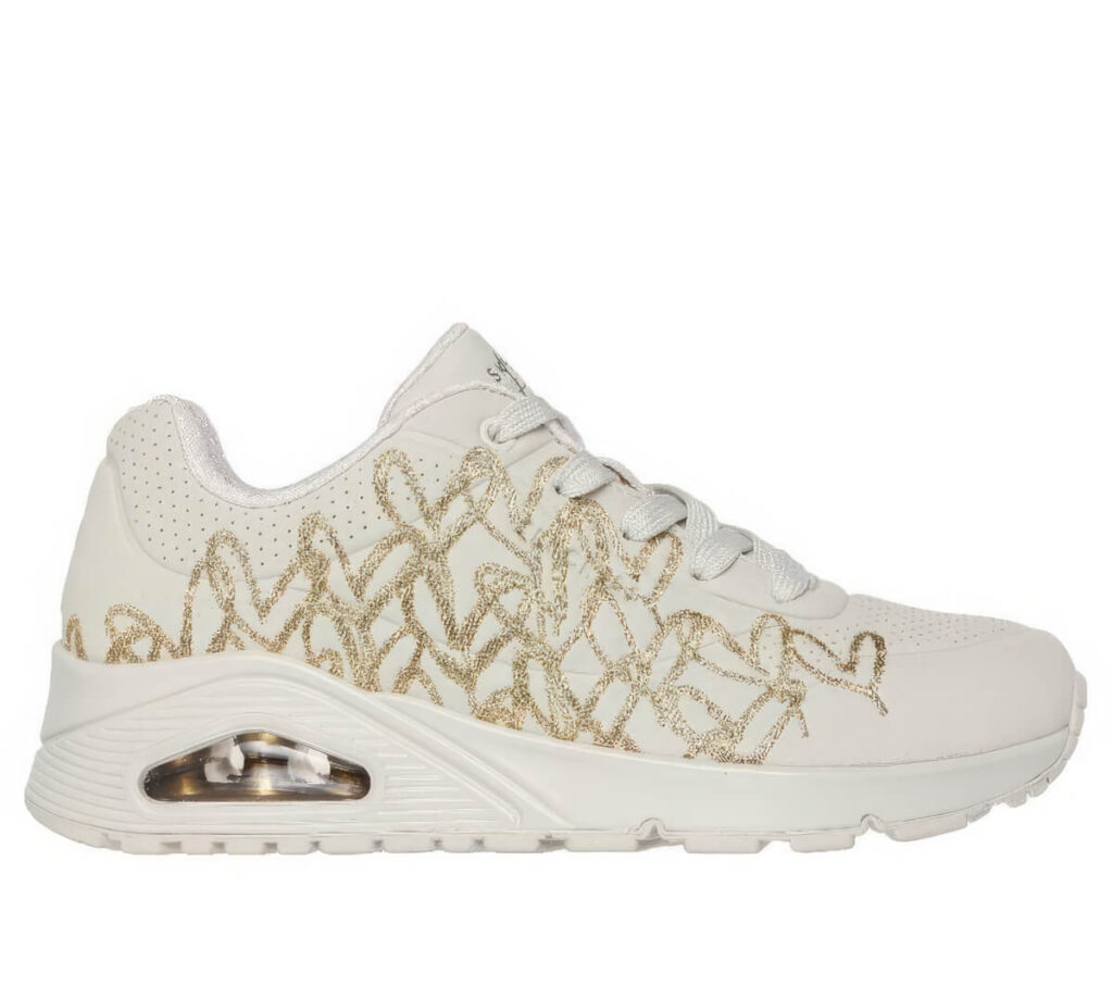 Skechers x JGoldcrown Skechers Street UNO Golden Heart