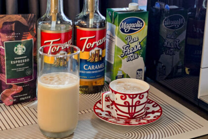 How to Make Homemade Iced Caramel Macchiato at Home