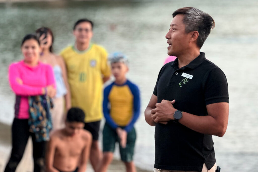 Pico de Loro Cove releases Olive Ridley Turtle Hatchlings RJ Balbuena Sports and Recreation Manager shares key guidelines for turtle hatchlings release