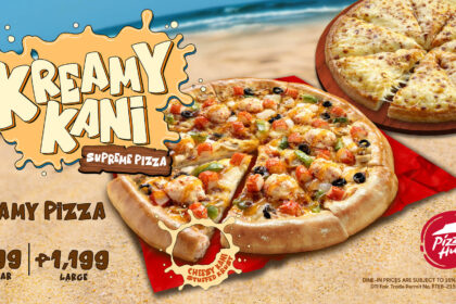 Pizza Hut Kreamy Kani Supreme Pizza Duo