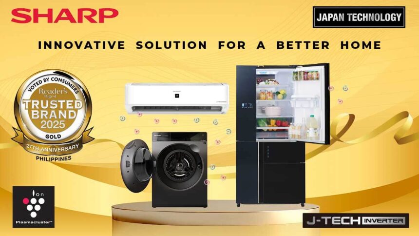 Sharp Philippines Awarded as a Trusted Brand for by Reader’s Digest Asia
