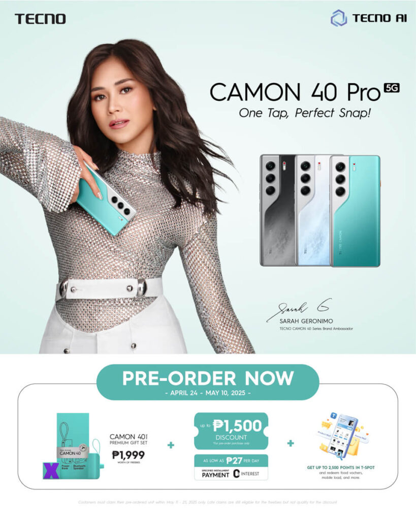 TECNO Launches CAMON 40 Series - Preorder