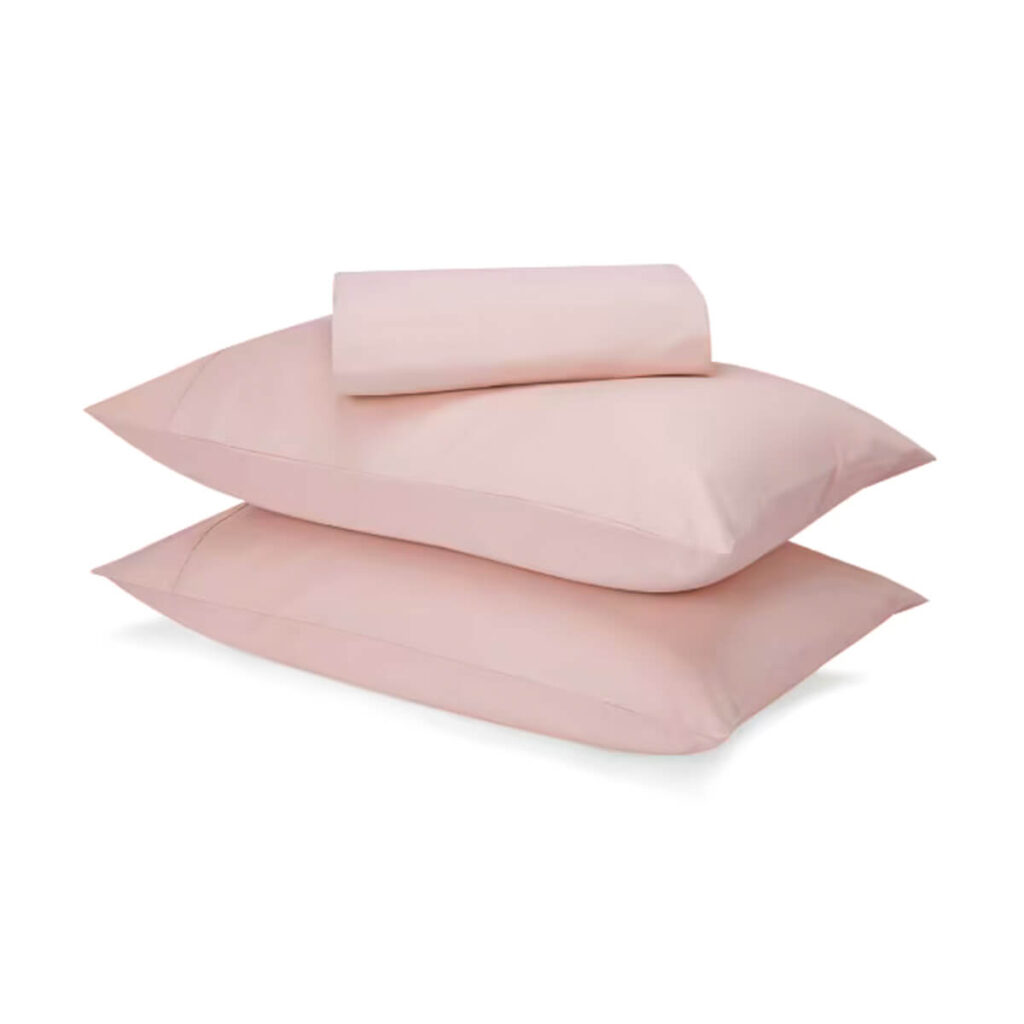 Anko Mother’s Day Thread Count Australian Grown Cotton Sheet Set Queen Bed Pink