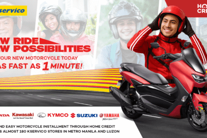 Home Credit PH and KServico Team Up to Bring Fast and Easy Motorcycle Financing to Empower More Filipinos on the Road