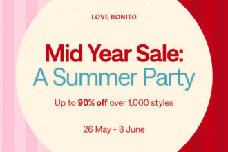 Love Bonito Launches Mid-Year Sale with Over 1-000 Styles at Up to 90% Off