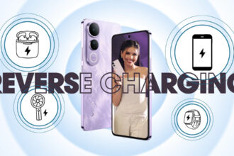 Stay powered anytime with vivo V50 Lite’s Reverse Charging