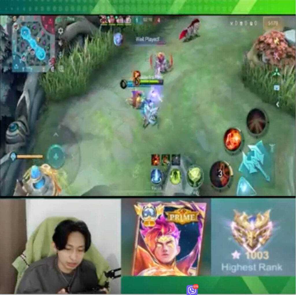 The Play The Dew Dew Dew Challenge by Mountain Dew RBEH playing Mobile Legends