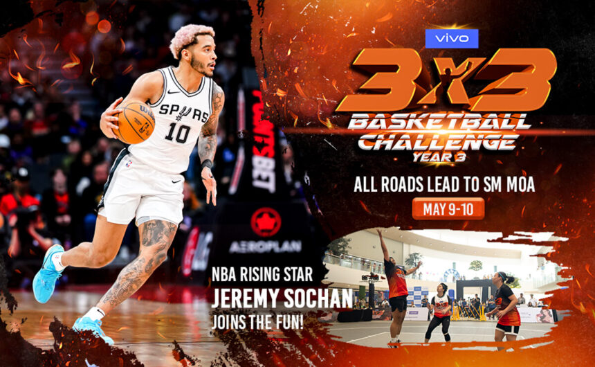 vivo 3x3 heads to MOA Finals with Spurs’ Power Forward Jeremy Sochan