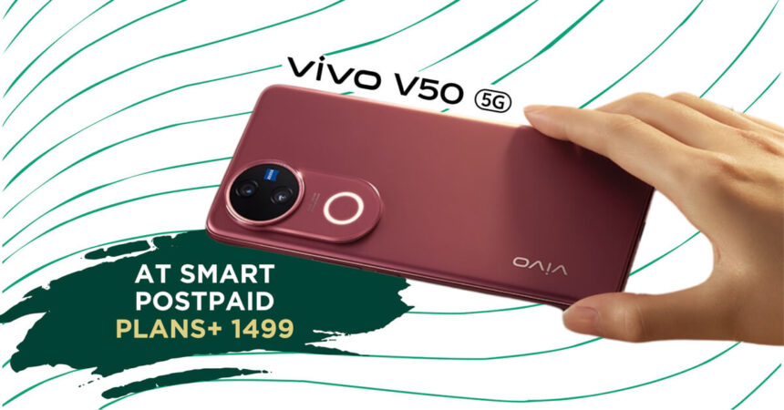 vivo V50 5G Now Available via Smart Postpaid Plans+ 1499