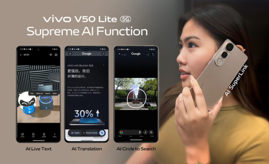 vivo V50 Lite smart features
