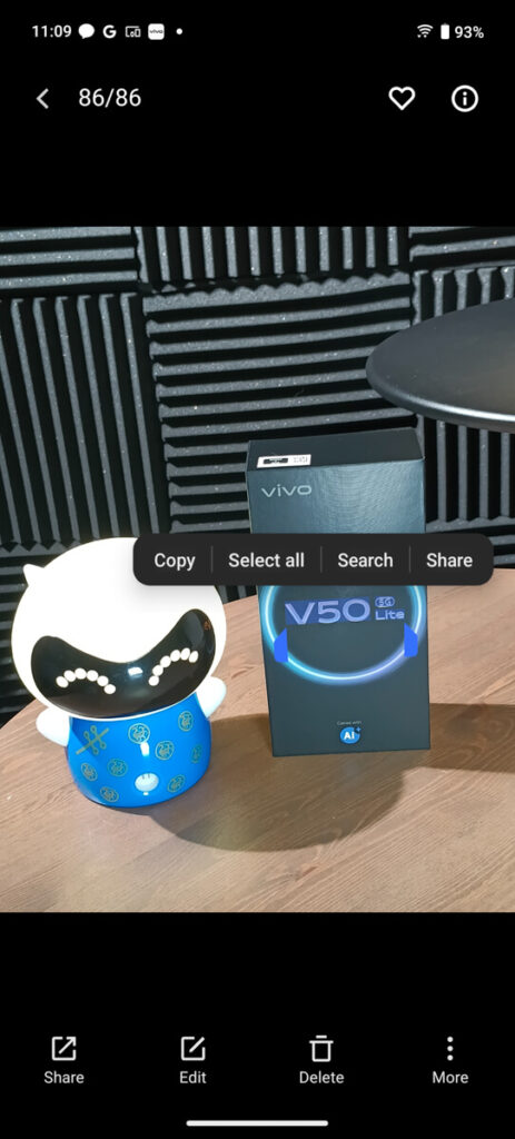 vivo V50 Lite smart features