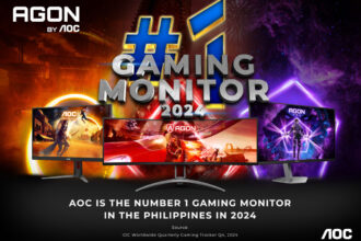AOC Monitors Dominates 2024 as the Number 1 Gaming Monitor in the Philippines