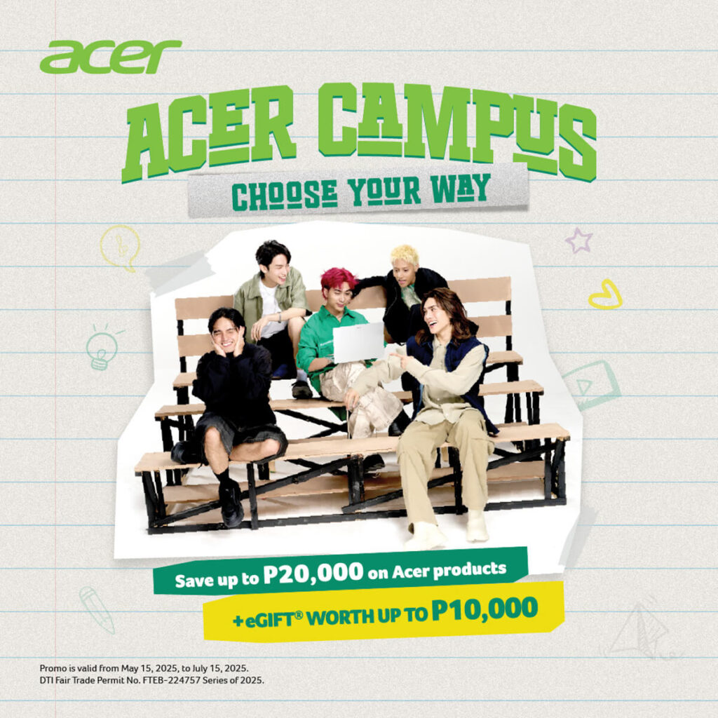Acer Campus Back to School Promo
