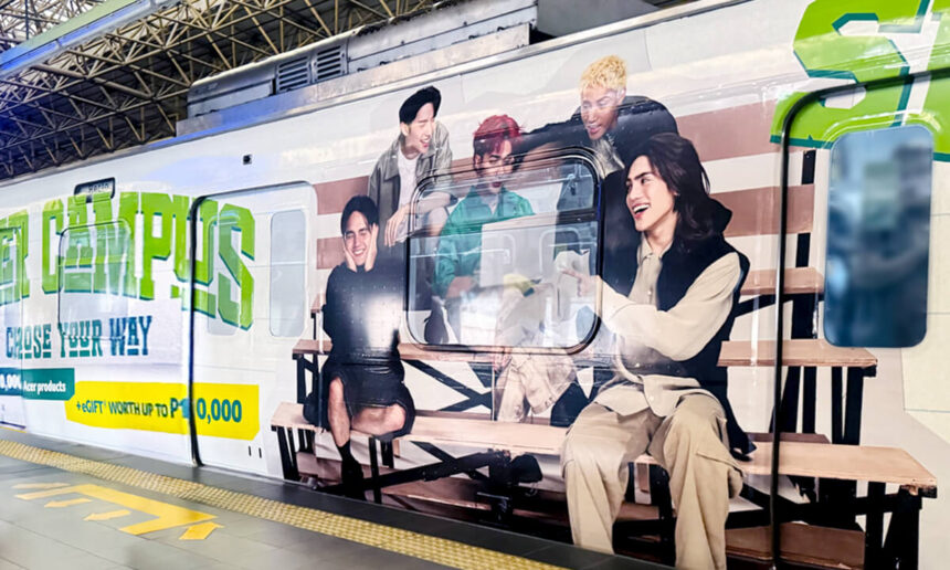 Acer Surprises SB19 Fans with Giant Billboard and LRT Train Wrap for #AcerCampus2025 Campaign - Original Comment