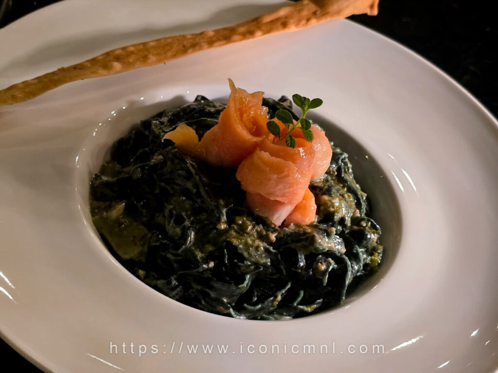 Culinary Delights at I’M Hotel Osteria M Smoked Salmon and Pesto Cream Pasta