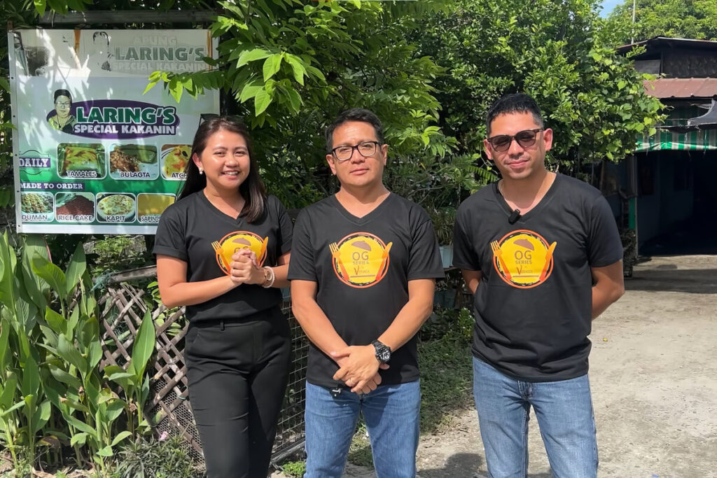 From left Faith Dimaano Cluster Marketing Communications Manager Mel Soliman Area Purchasing Manager and Kim Dalisay Sous Chef