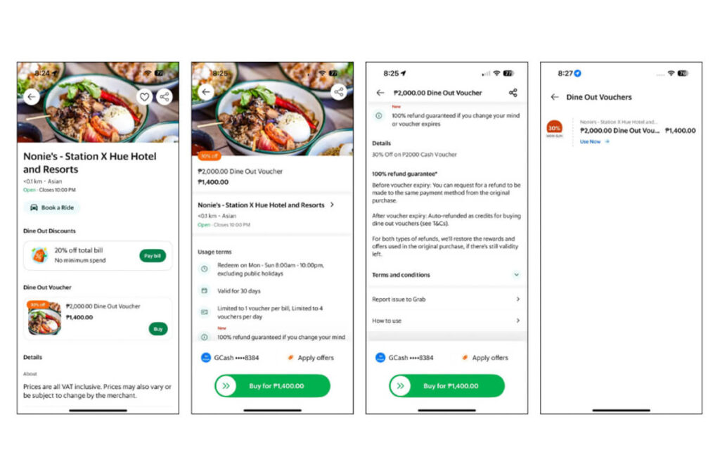 Grab’s Dine Out Feature Reimagines Island Dining in Boracay