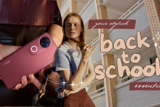 Head back to school in style with vivo V50 in Ancora Red