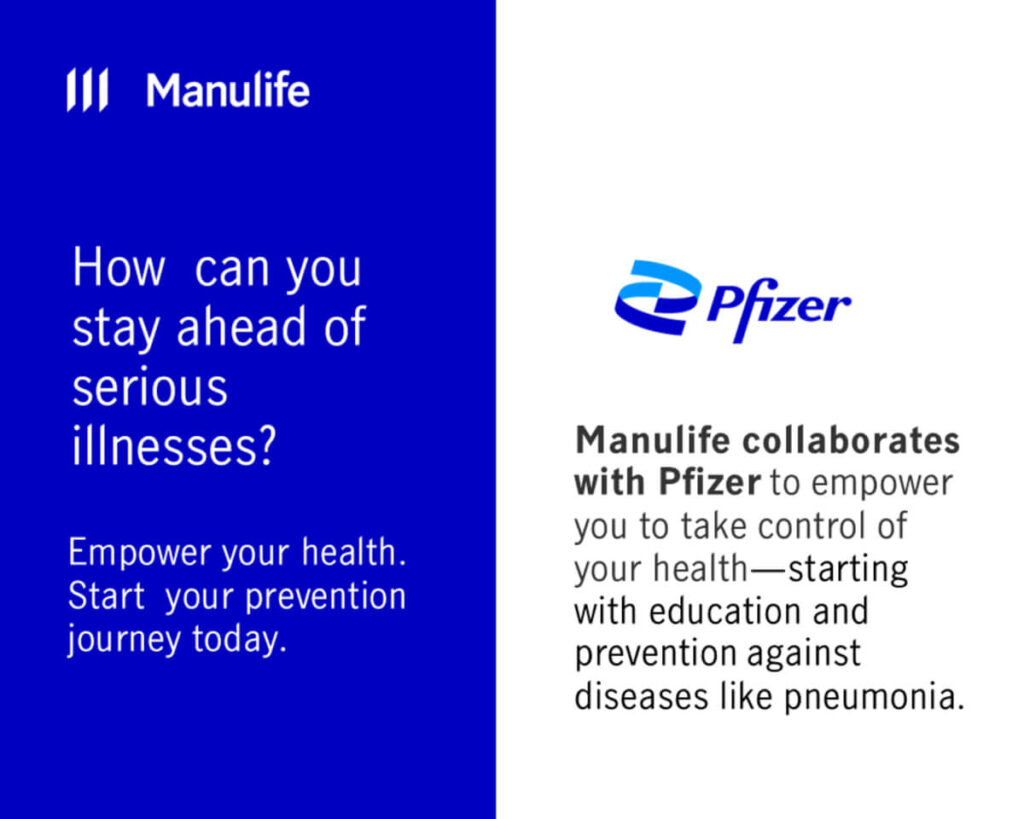 Manulife Launches Collaboration with Pfizer