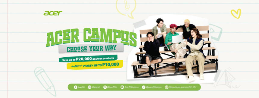 Maximize Your School Year with Big Discounts in Acer’s #AcerCampus2025 Back-to-School Promo