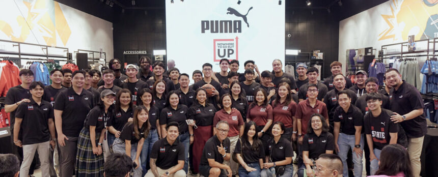 The UP Men’s Basketball Team with NWTGBU and PUMA Philippines