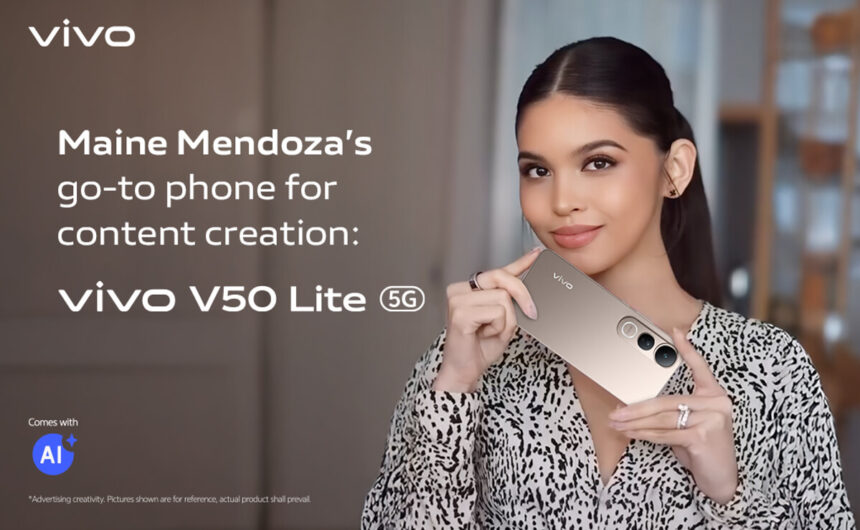 Why Maine Mendoza's loving her vivo V50 Lite