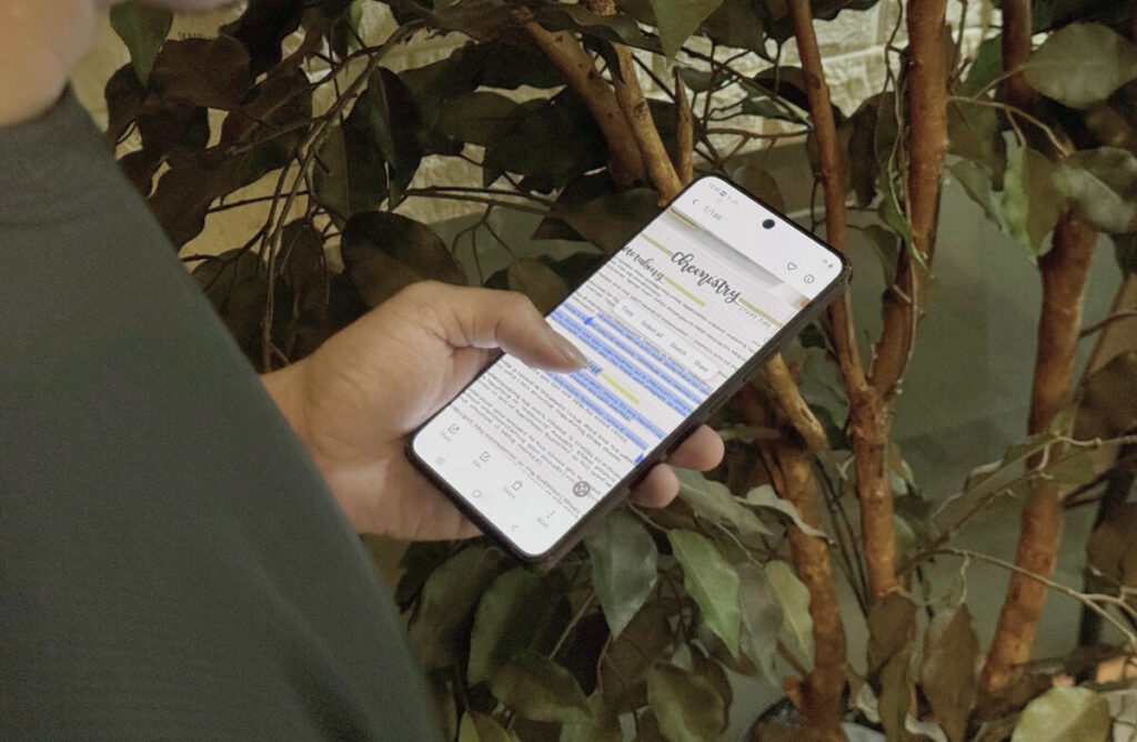 vivo V50 Lite - Live Text