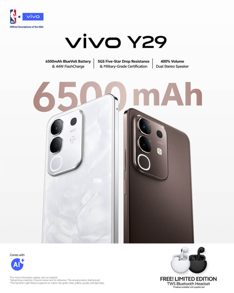 vivo Y29 Launches in PH with Massive Battery and Military-Grade Durability