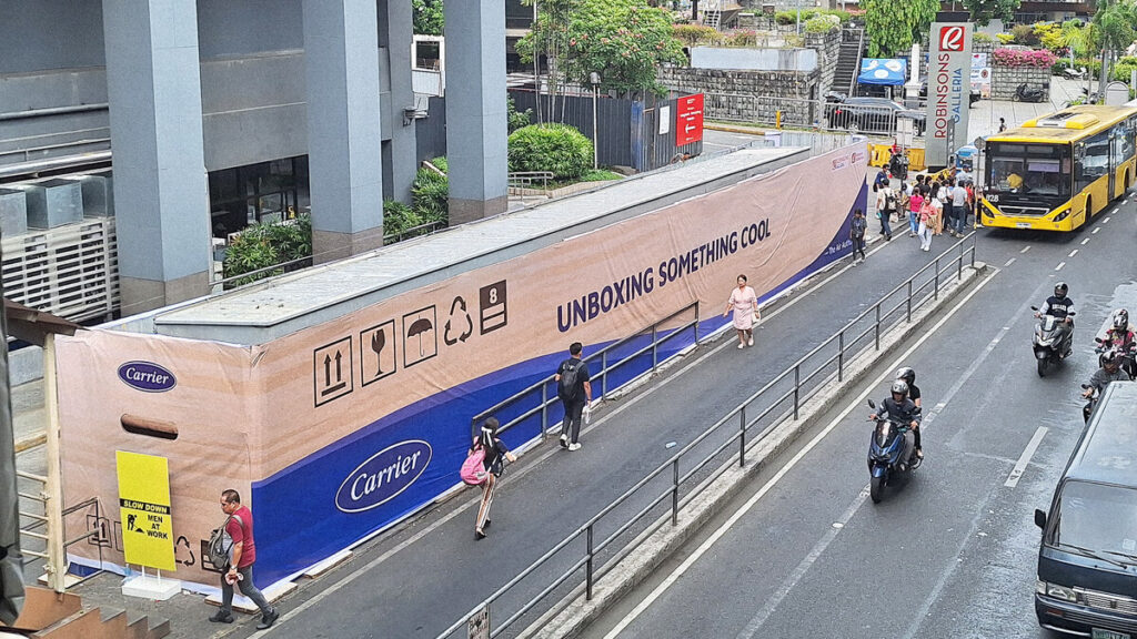 Carrier Makes City Commutes Cooler with New Cool Spot Installation