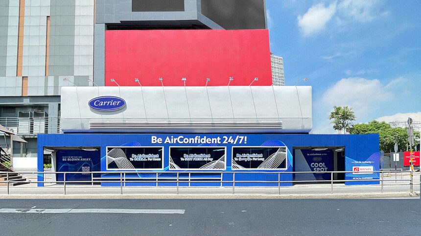 Carrier Makes City Commutes Cooler with New Cool Spot Installation